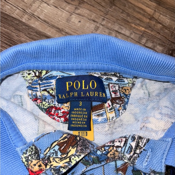 Polo by Ralph Lauren Paris Kids Polo shirt size 3T - Picture 3 of 3